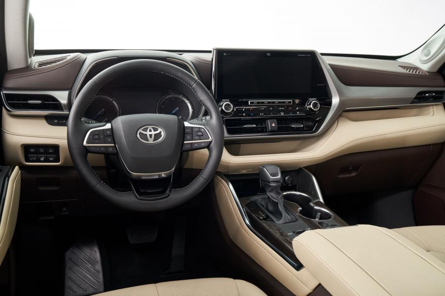 Торпедо Toyota Highlander Platinum AWD 2019 года  (NA) (фото 11 из 41)